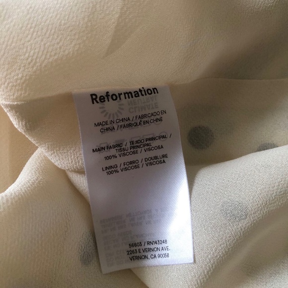 Reformation Irisa Dress - Portofino - Picture 7 of 9